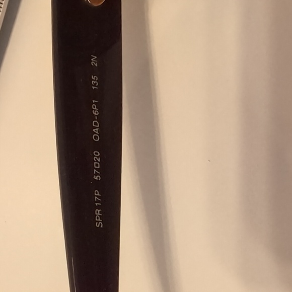 Prada Purple Sunglasses Spr 17P OAD-6P1 - Picture 3 of 6